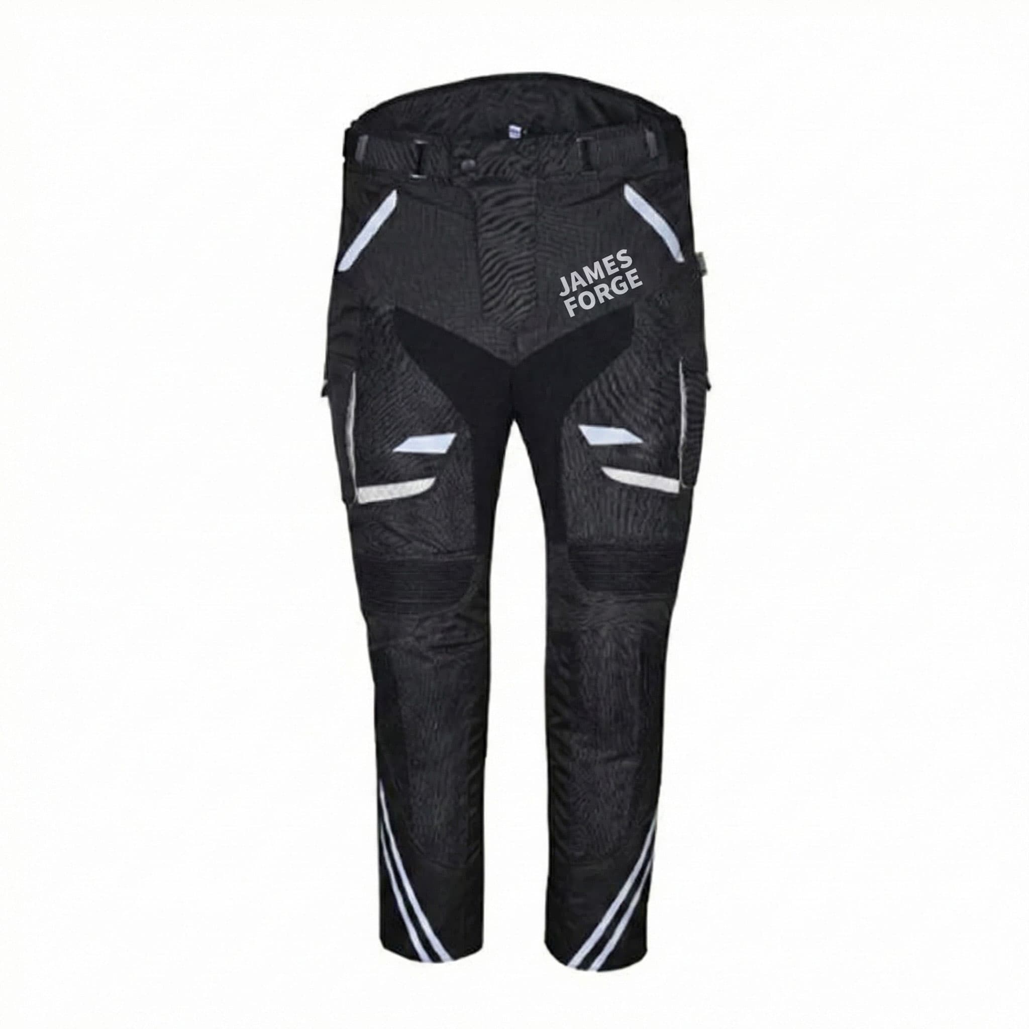 James Forge Motorcycle Trousers Black