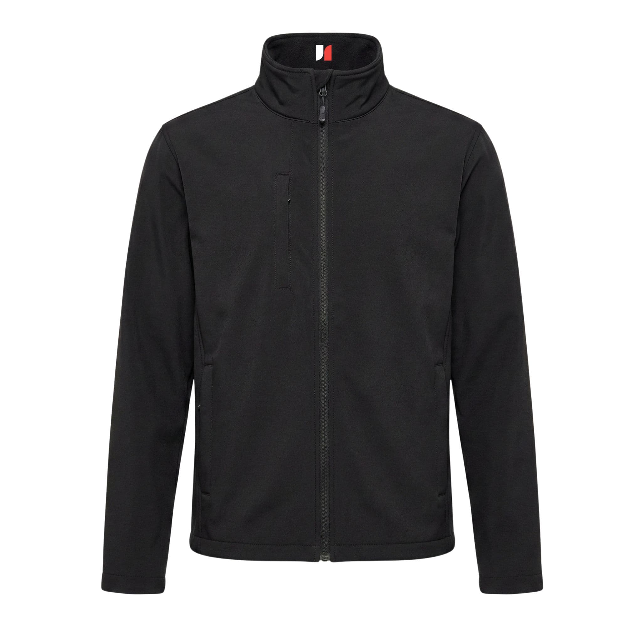 James Forge Soft Shell Jacket Full Zip Heavy Weight - Black