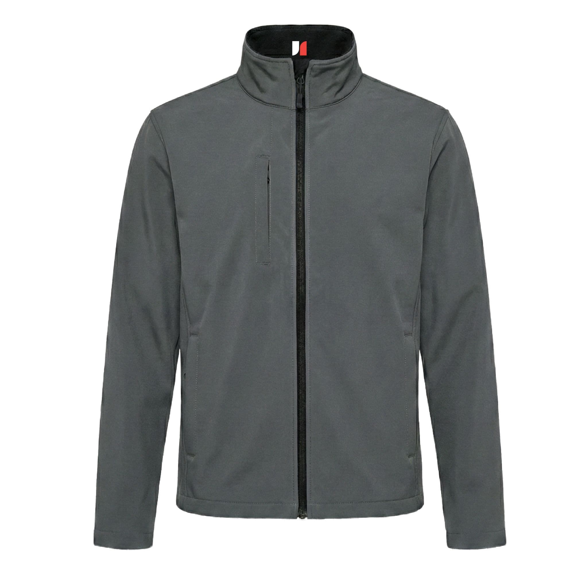 James Forge Soft Shell Jacket Full Zip Heavy Weight - Anthracite Grey
