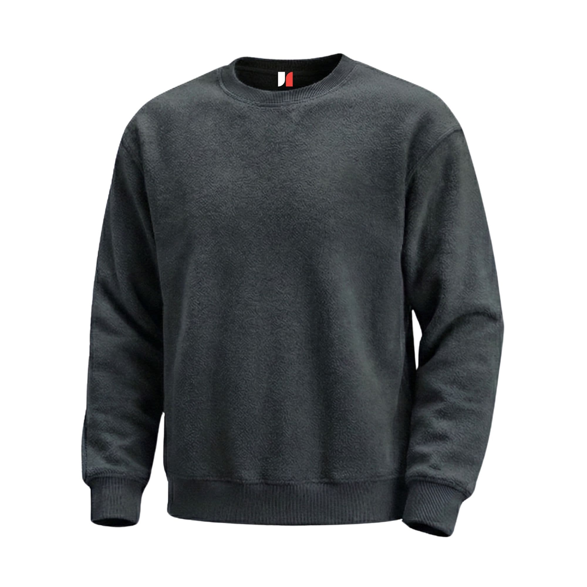 James Forge Crewneck Sweatshirt - Anthracite Grey