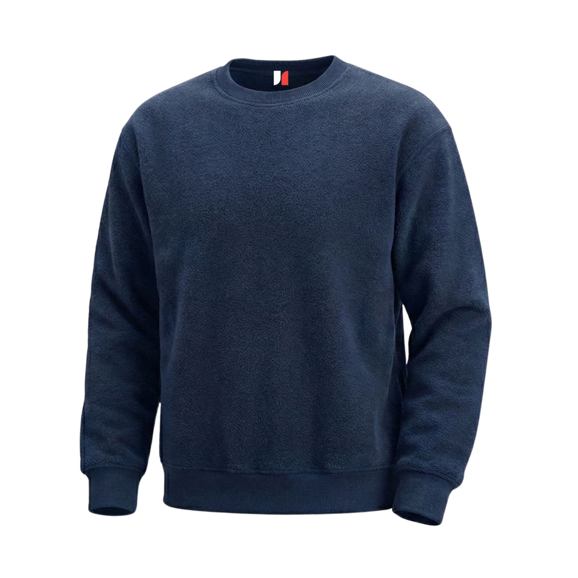 James Forge Crewneck Sweatshirt - Blue Navy