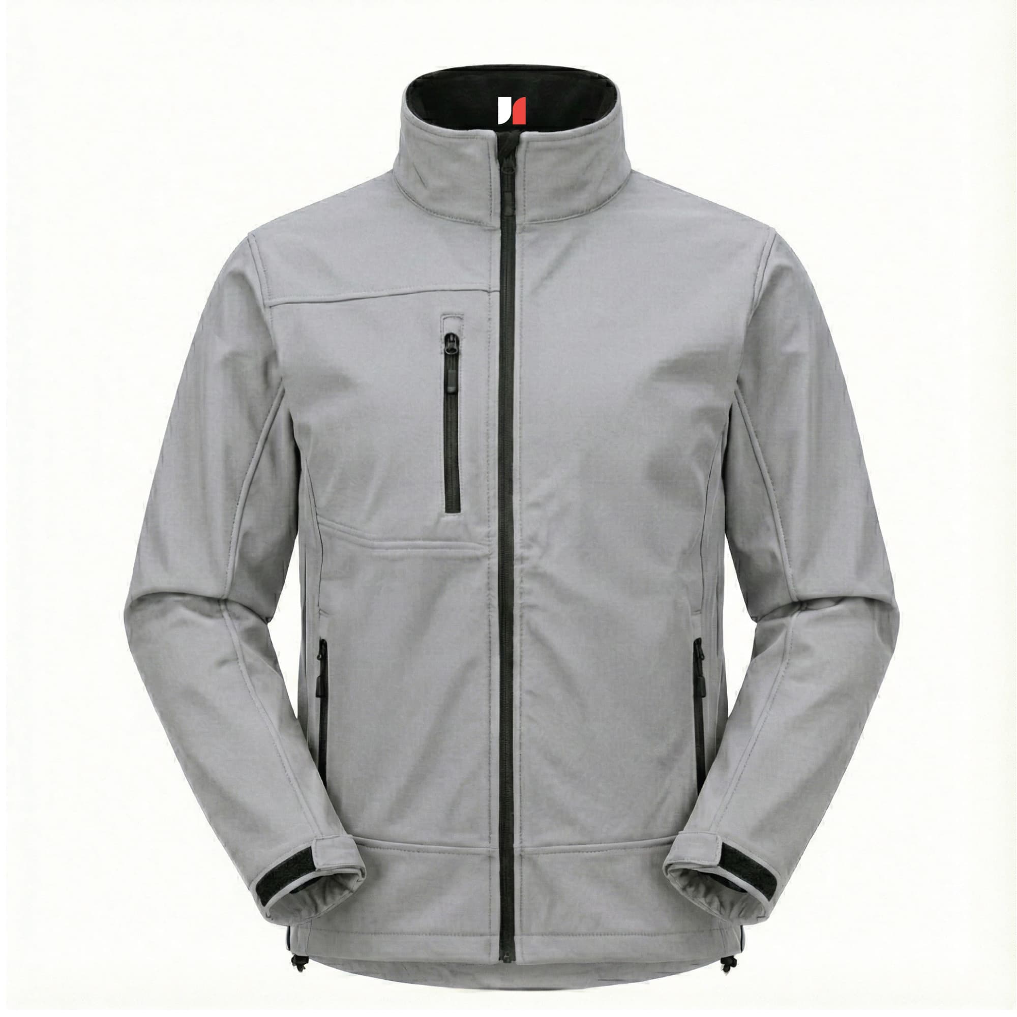 James Forge Soft Shell Jacket Full Zip Light Weight - Anthracite Grey