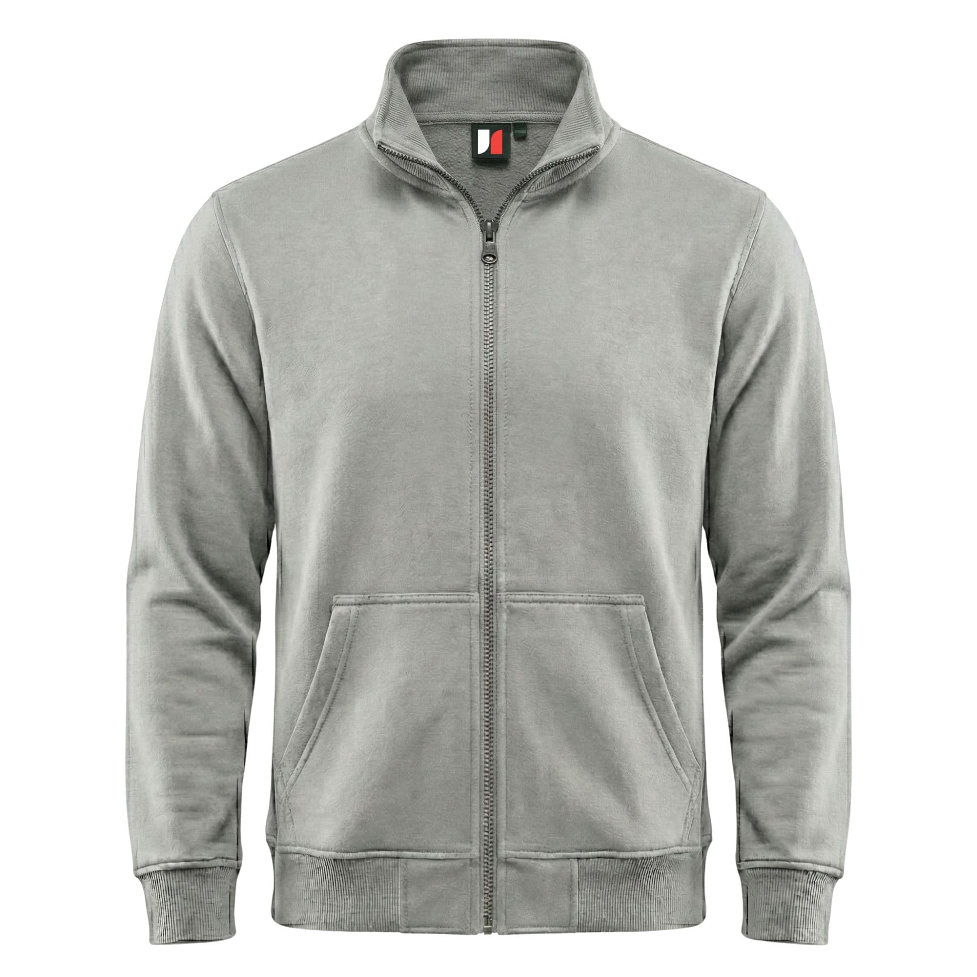 James Forge Full-Zip Sweatshirt - Light Grey