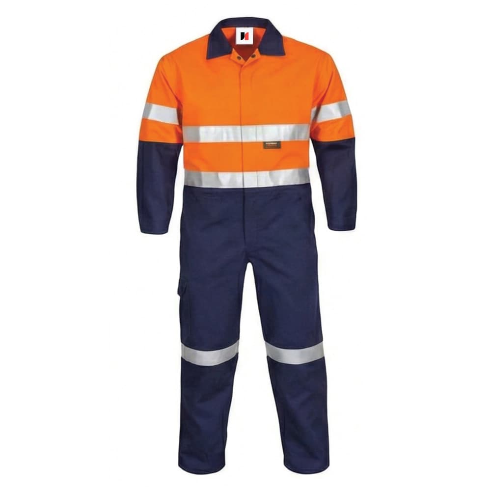 James Forge Hi-Vis Safety Coveralls - Blue