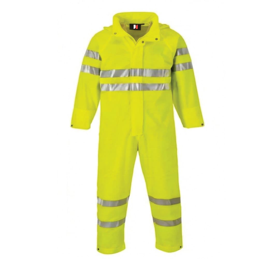 James Forge Hi-Vis Safety Coveralls - Green