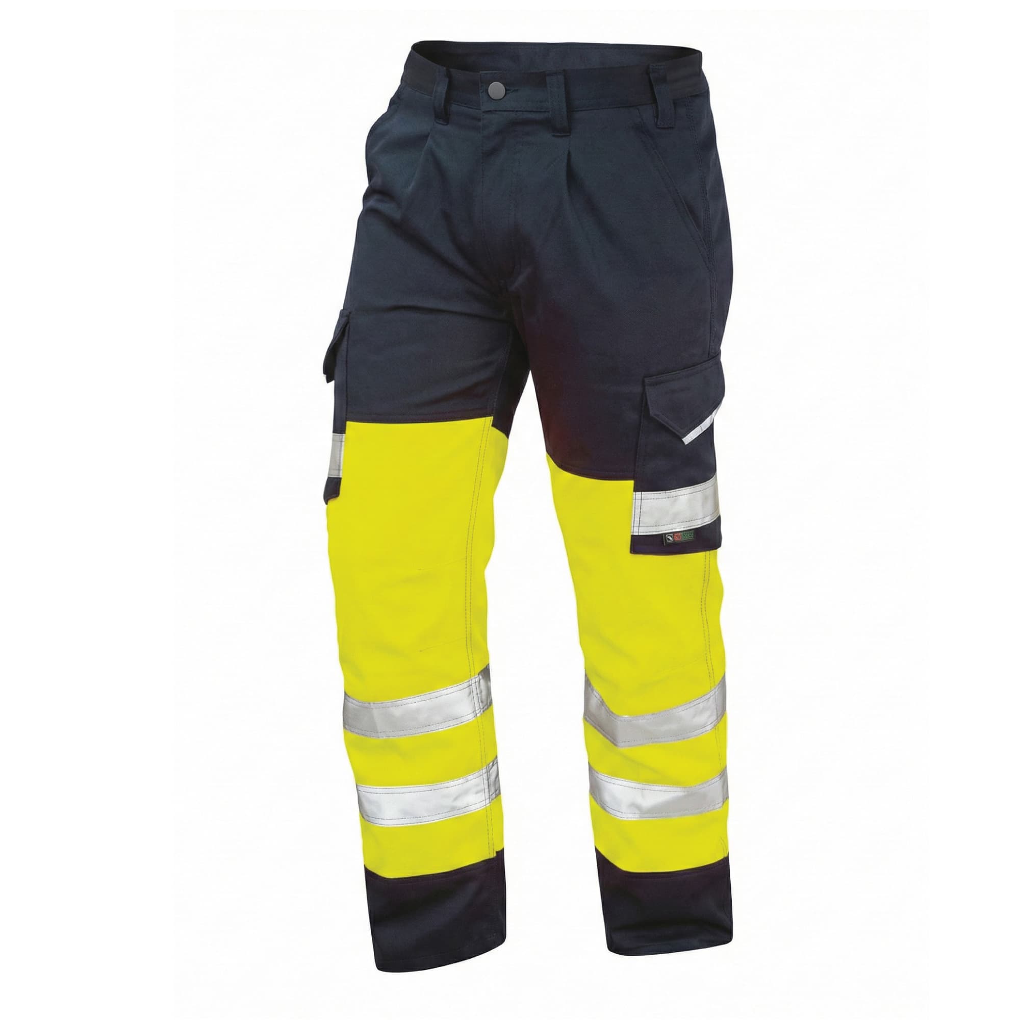 James Forge Hi-Vis Safety Trousers - Blue-Green