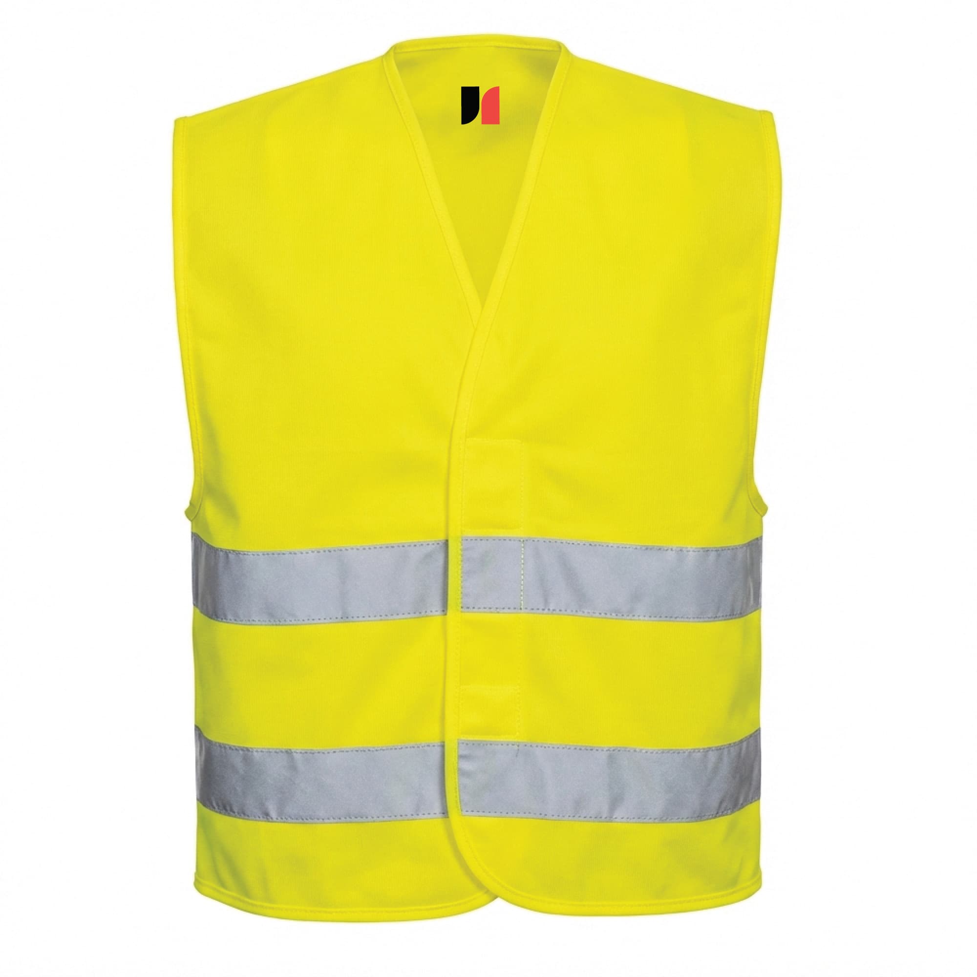 James Forge Hi-Vis Safety Vest Pockets - Green
