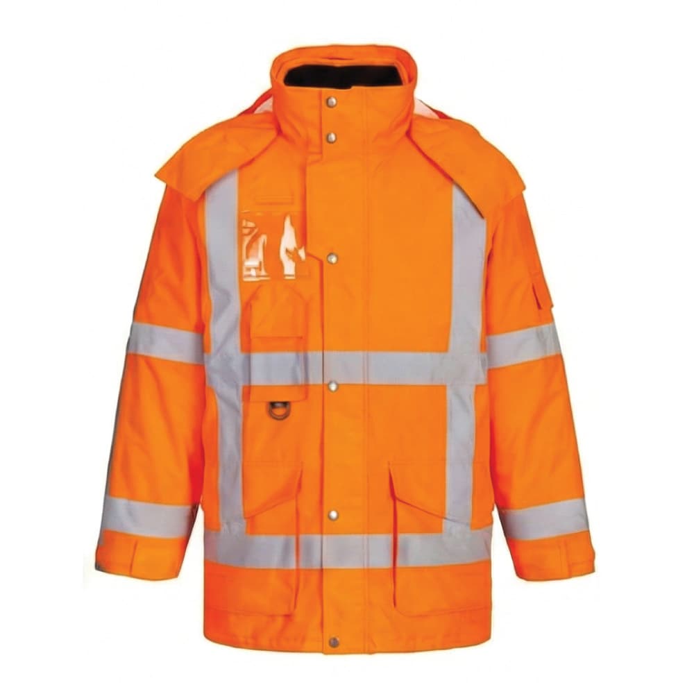 James Forge Hi-Vis Safety Jacket - Light Grey