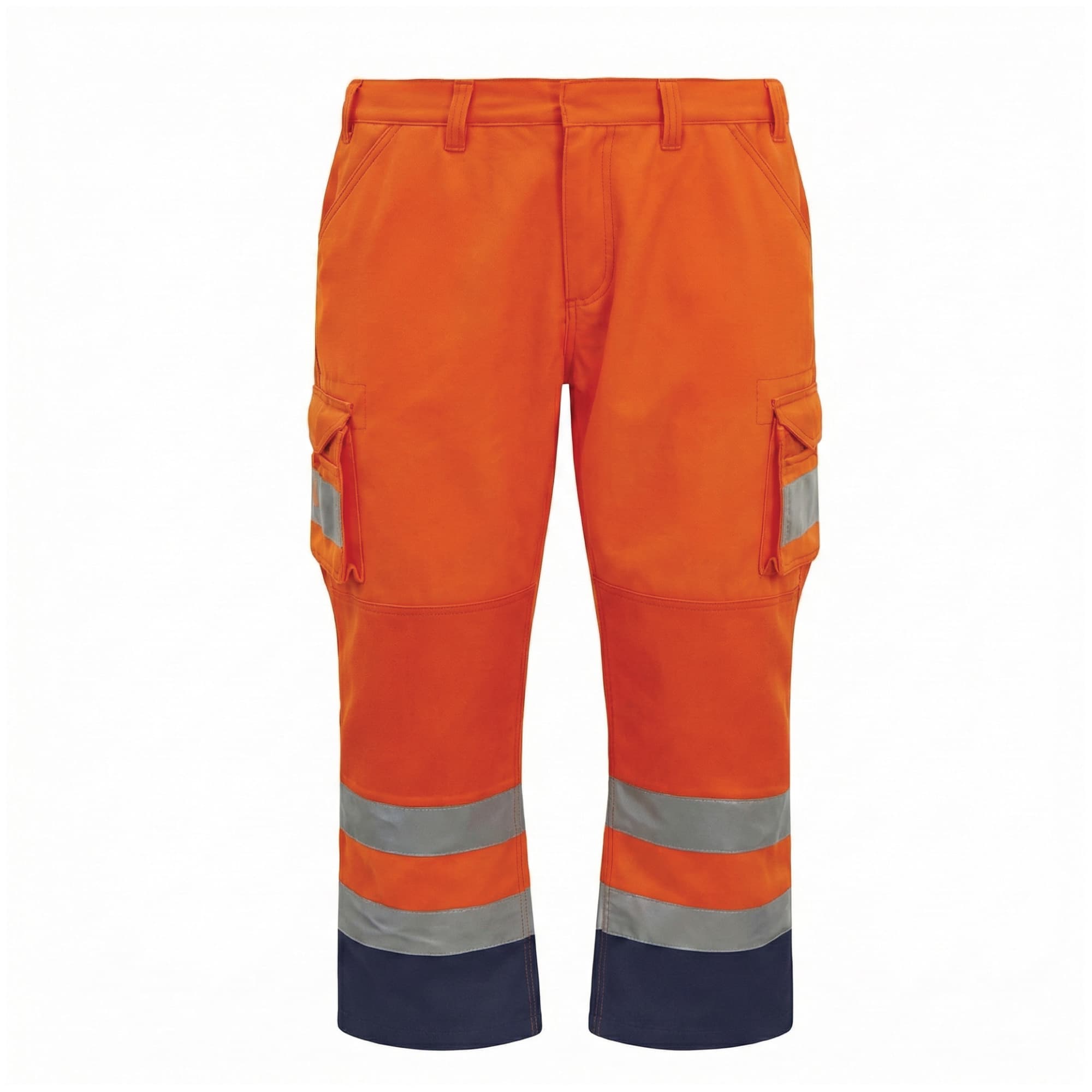 James Forge Hi-Vis Safety Trousers - Orange-Blue