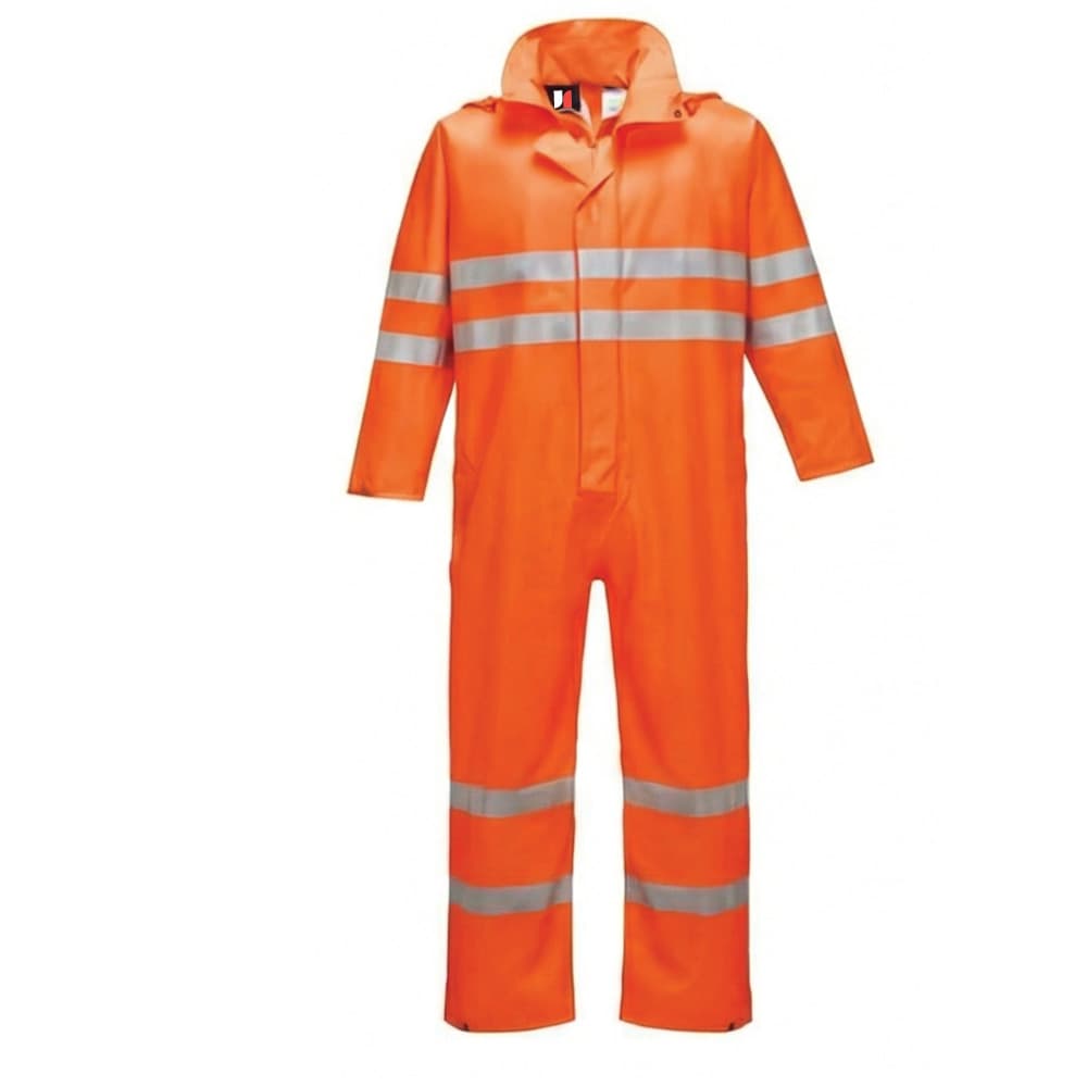 James Forge Hi-Vis Safety Coveralls - Orange