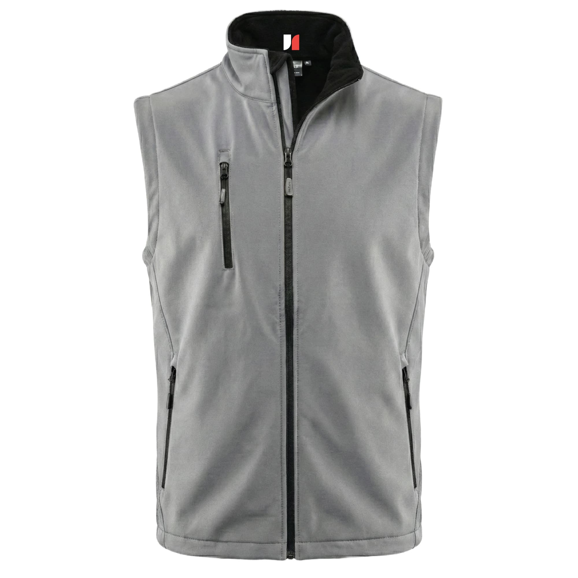 James Forge Soft Shell Vest - Light Grey