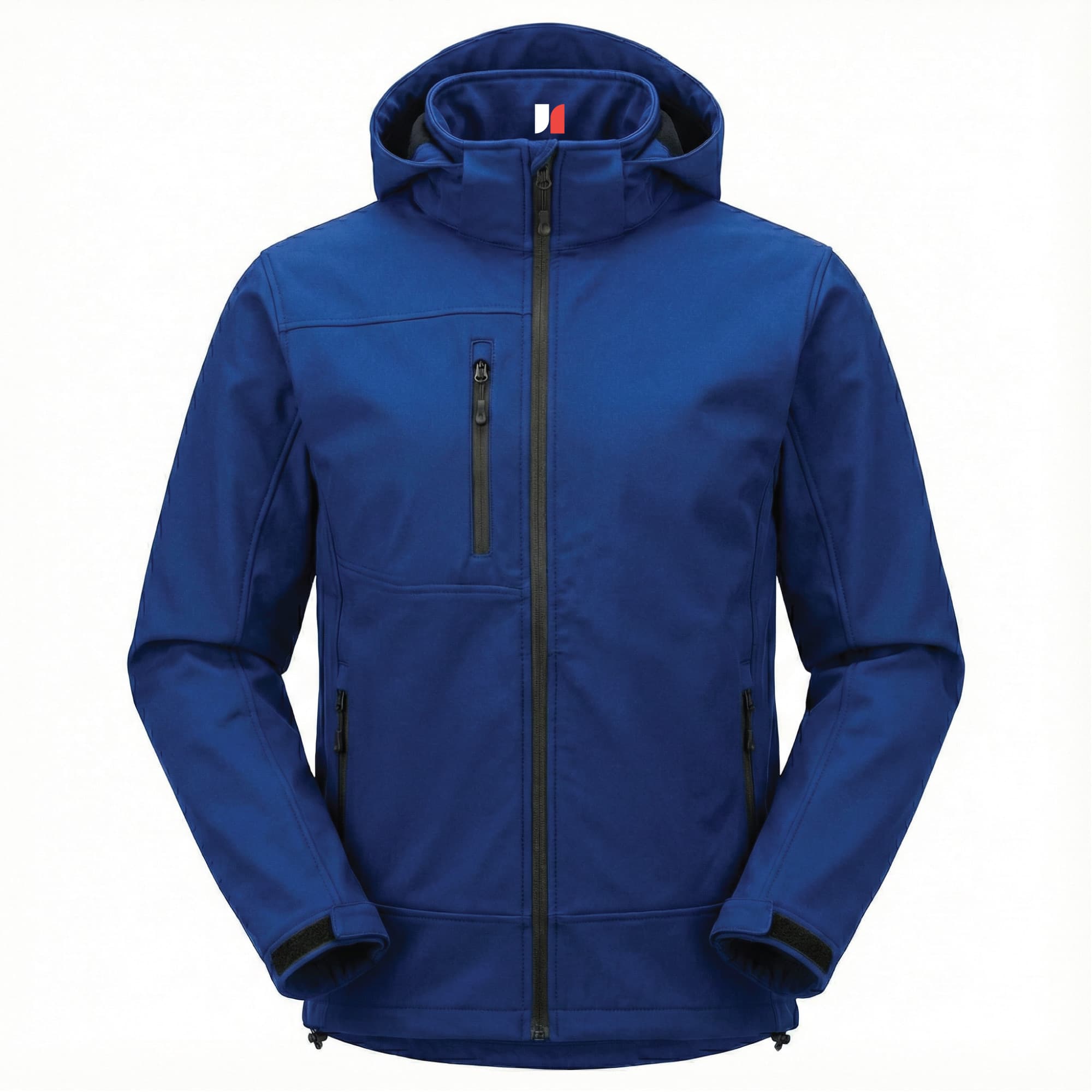 James Forge Soft Shell Jacket with Hood - Blue Royal