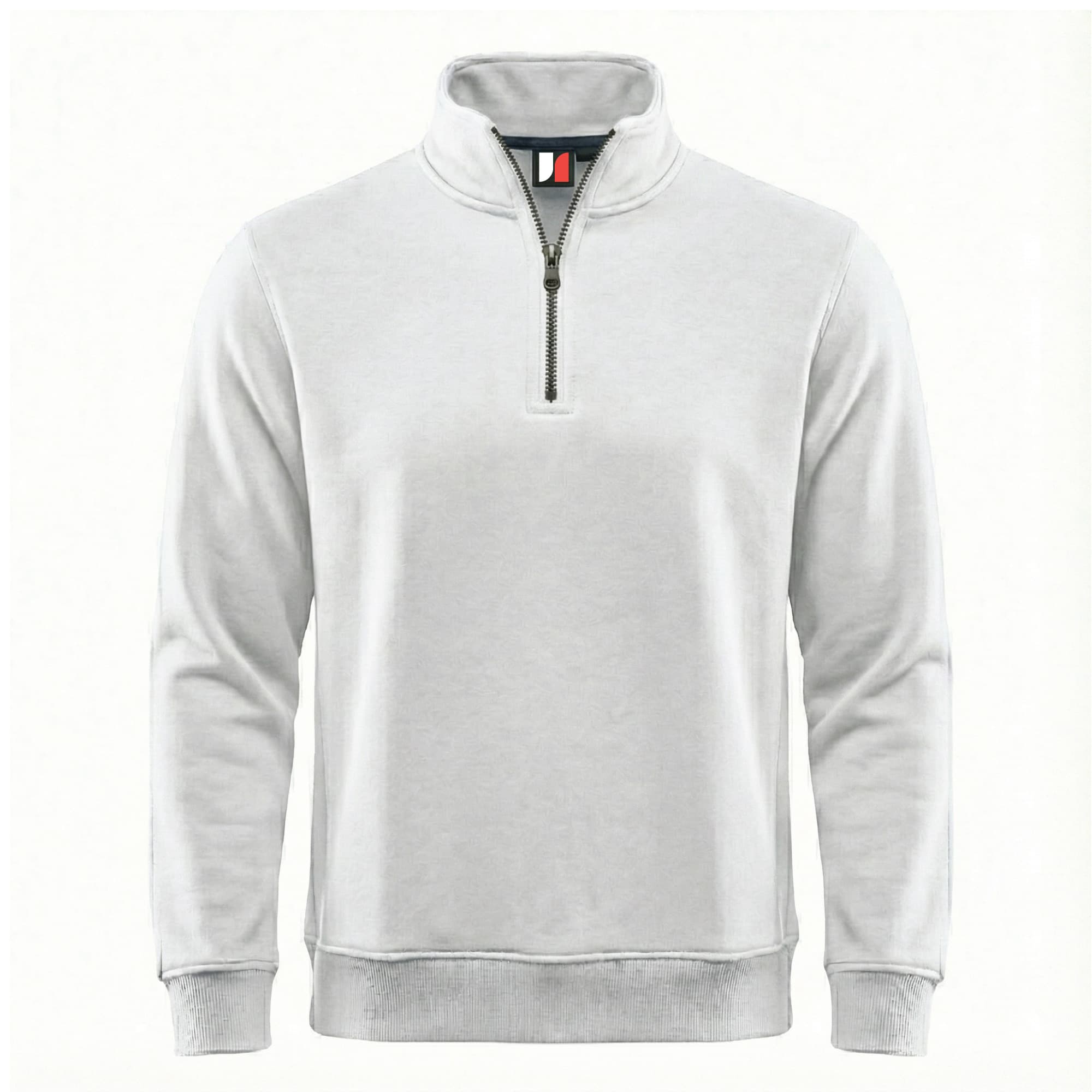 James Forge Half-Zip Sweatshirt - White