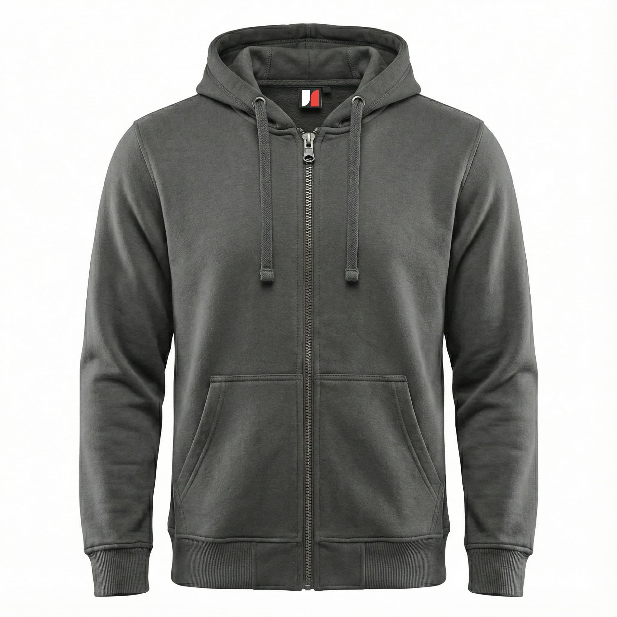 James Forge Full-Zip Hoodie - Anthracite Grey