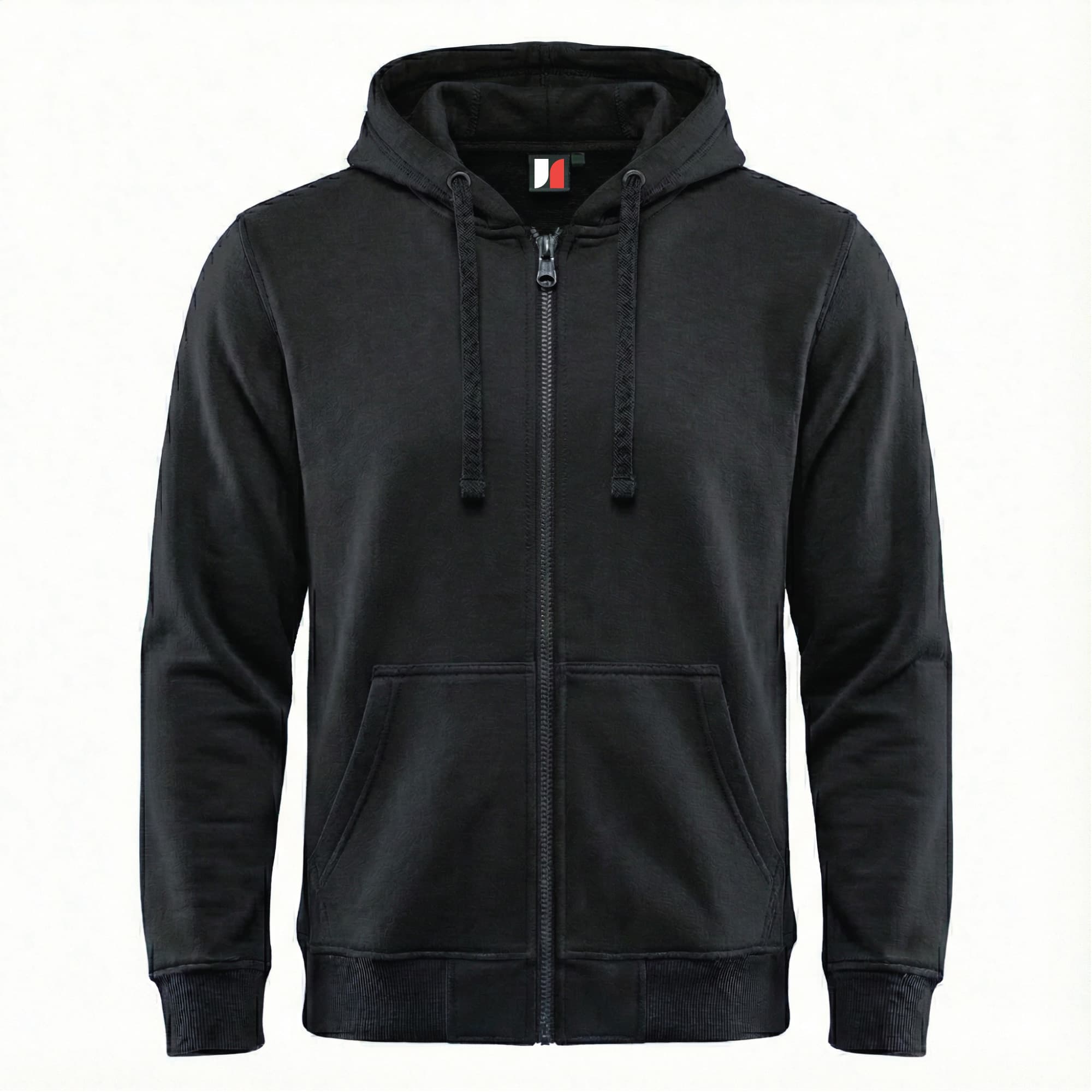 James Forge Full-Zip Hoodie - Black