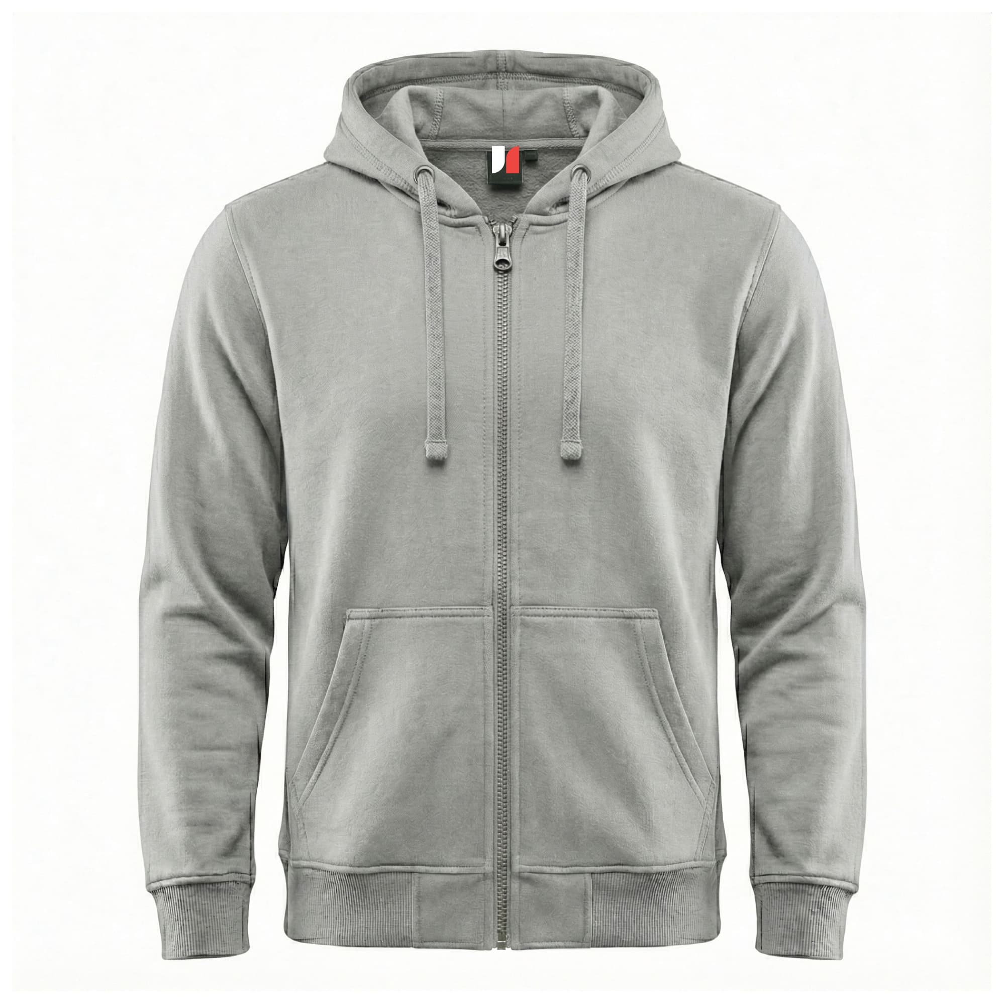James Forge Full-Zip Hoodie - Light Grey